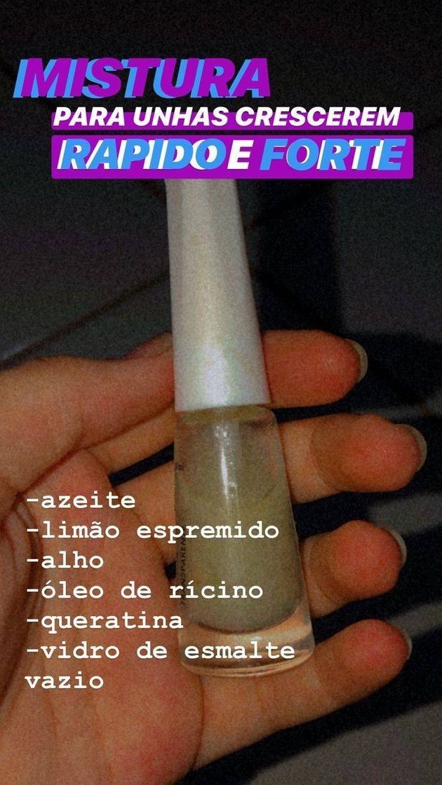 Social Receita Pra As Unhas:)