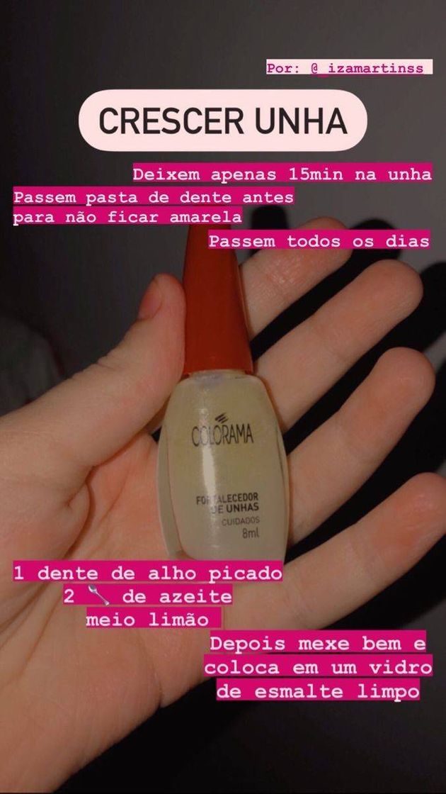 Social Receita Pra Unha❤️✨