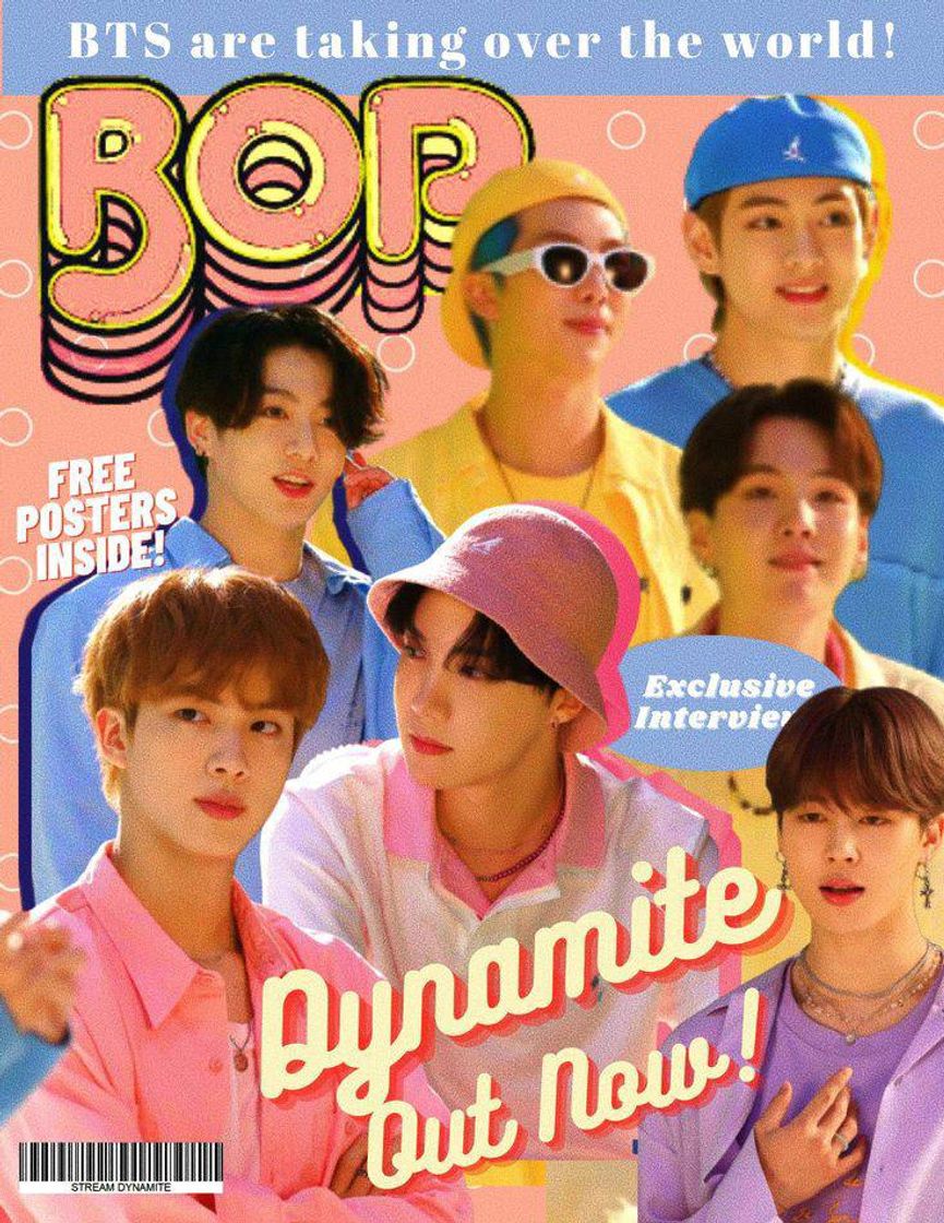 Moda Bts ot7 retro