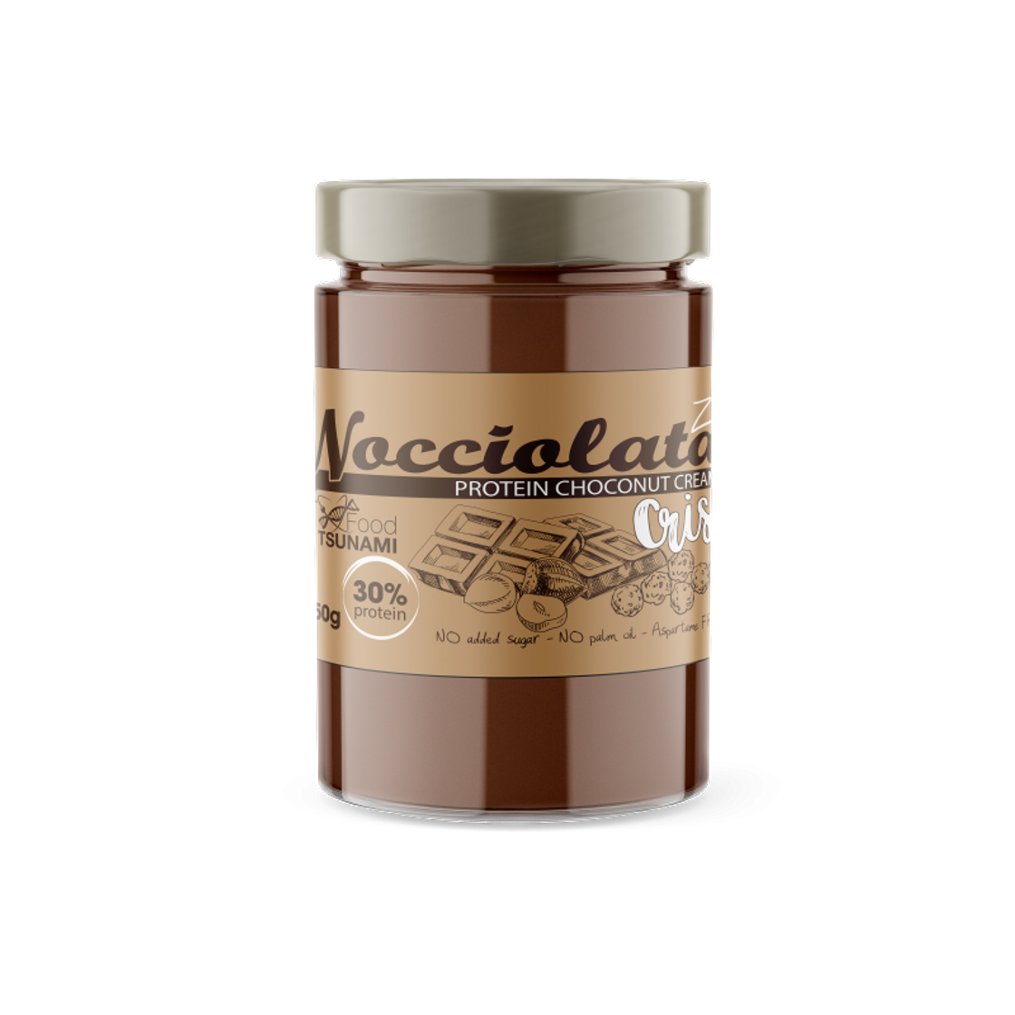 Fashion Tsunami Nutrition NOCCIOLATA Crisp 250 g