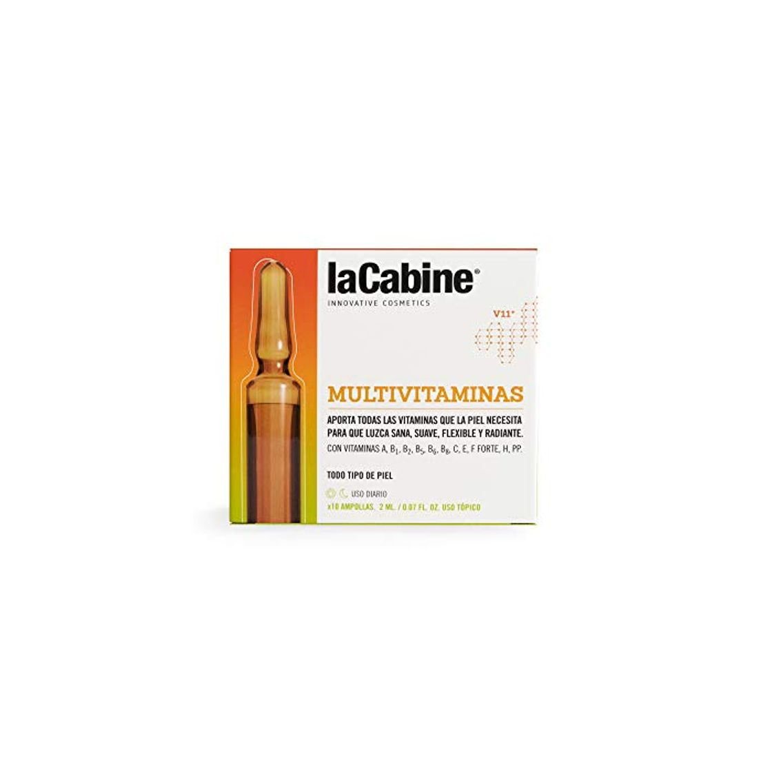 Product La Cabine Ampollas Multi Vitaminas 10 X 2ml