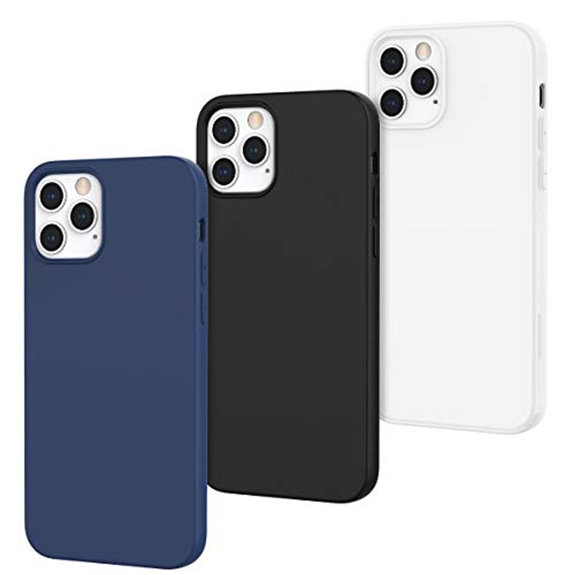 Producto Archi 3X Funda iPhone 12 Pro 6.1'' Carcasa Silicona Gel Mate Case