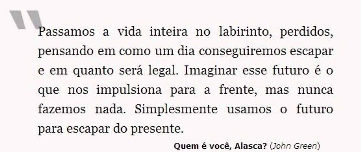 Fashion quem é você alasca?