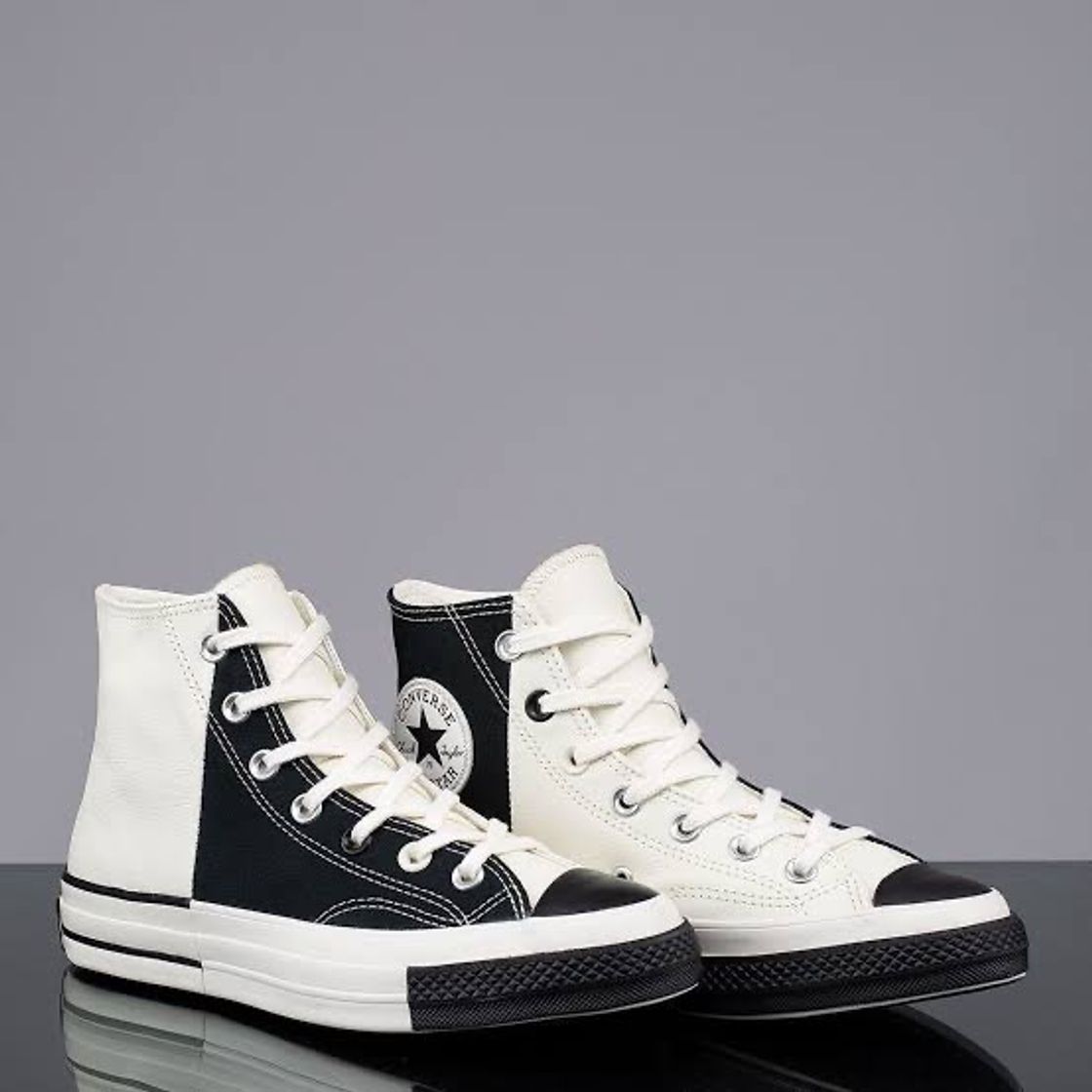 Fashion Tênis Converse Chuck 70 Hi Preto Amendoa CT15420001 na Loja