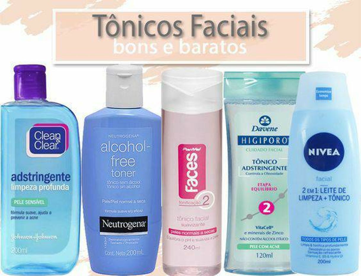 Fashion Tônicos faciais