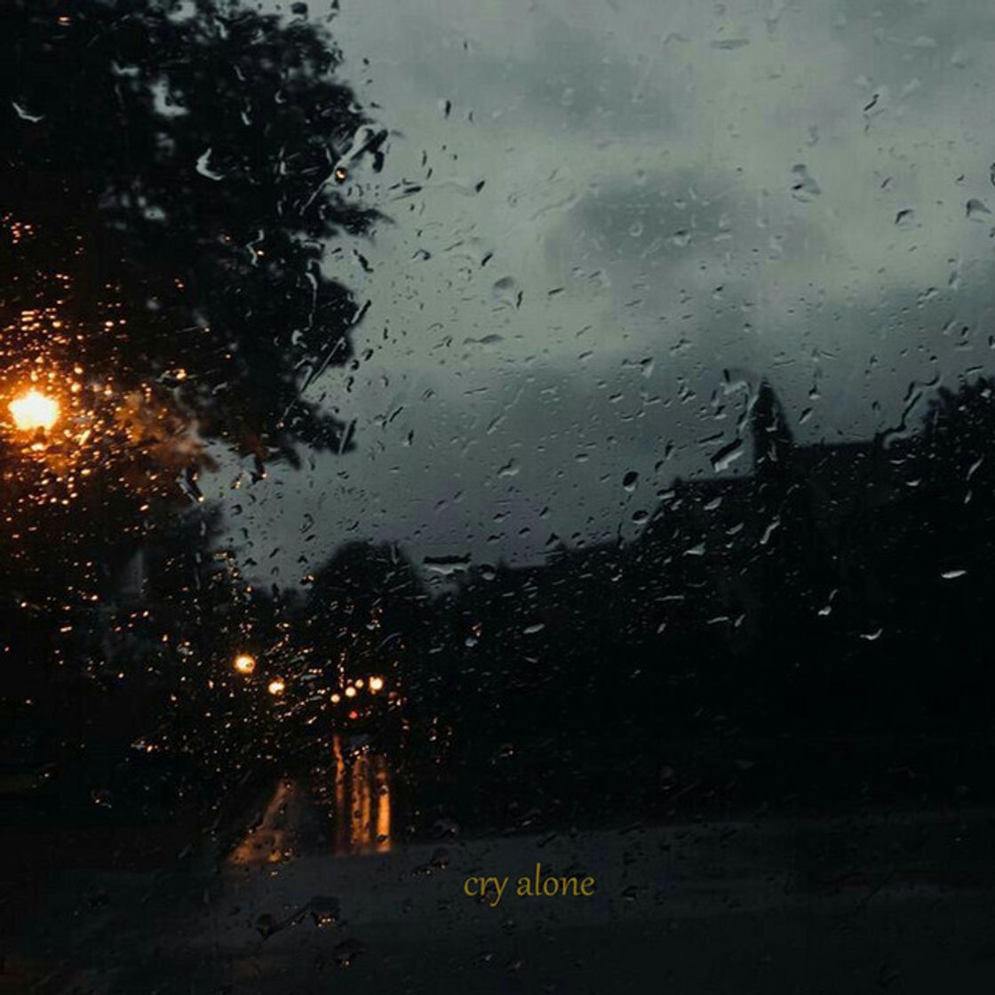 Music journey in the rain to cry in peace