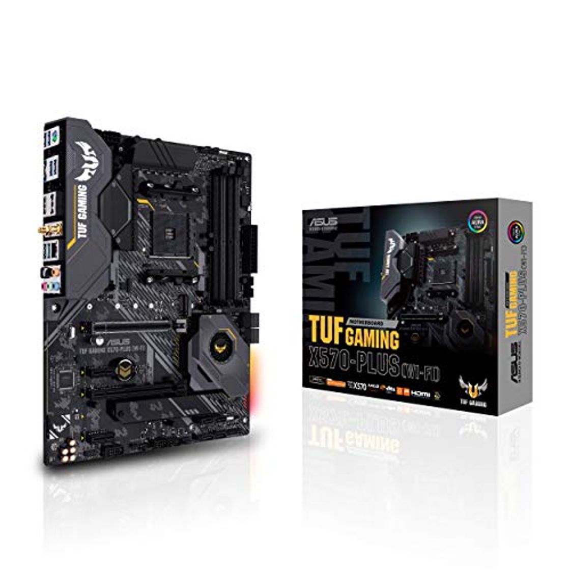 Electrónica ASUS Computer TUF Gaming X570-Plus - Placa Base