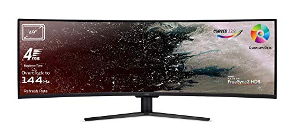 Electrónica Acer Nitro IE491CRPB - Monitor Gaming Curvo de 49" Full HD 144