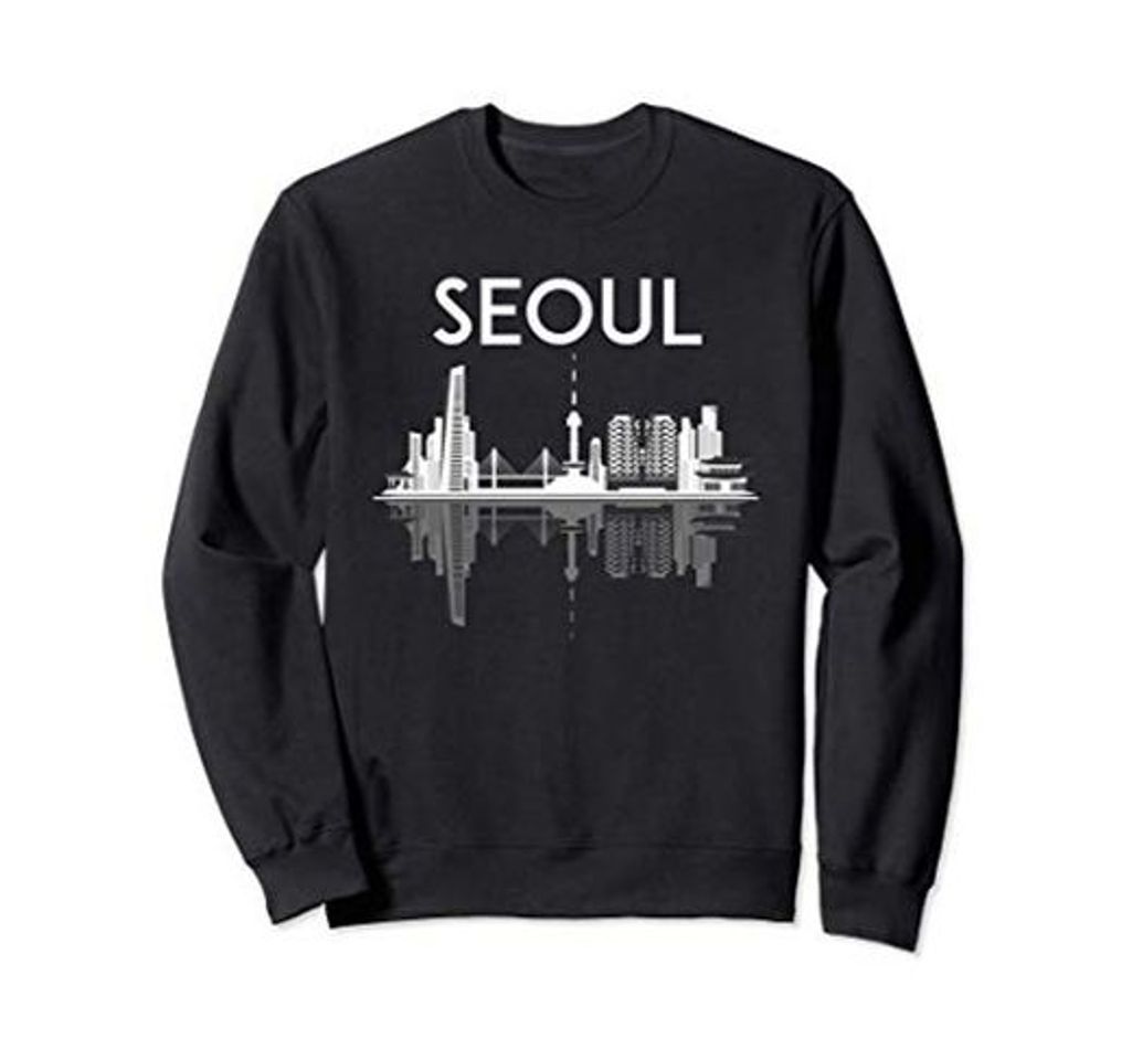 Fashion Seúl Corea del Sur Ciudad de Corea Kpop Kdrama Skyline Sudadera