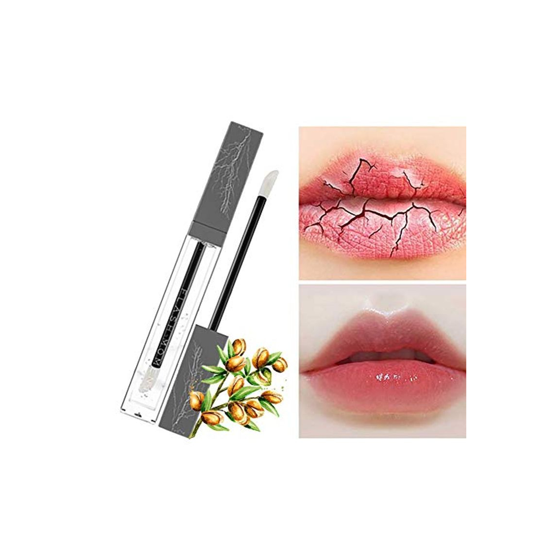 Products Beito Clear Lip Gloss 1PC Transparent Lip Gloss Brillo no pegajoso Lip