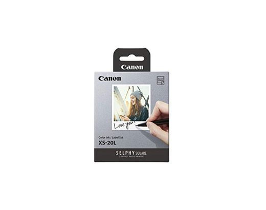 Canon Selphy Square QX10 Pack de papel y tinta XS