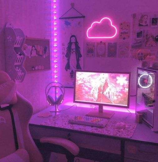 Pink PC Setup 