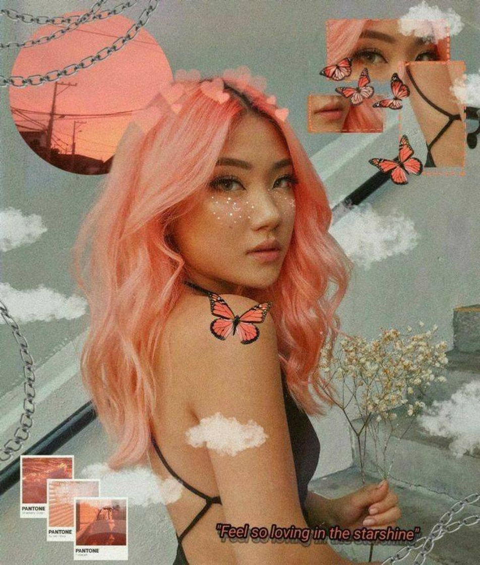 Moda Aesthetic edit pink 