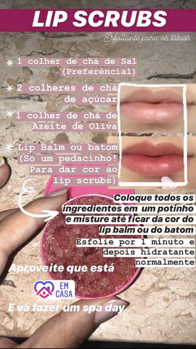 Fashion Esfoliante para lábios