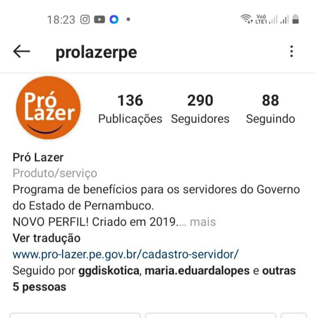 Fashion PRO-LAZERPE  programa para todos ,servidores do Estado. 