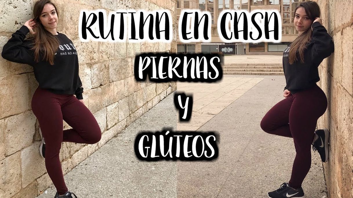 Fashion RUTINA EN CASA para PIERNAS y GLÚTEOS - YouTube