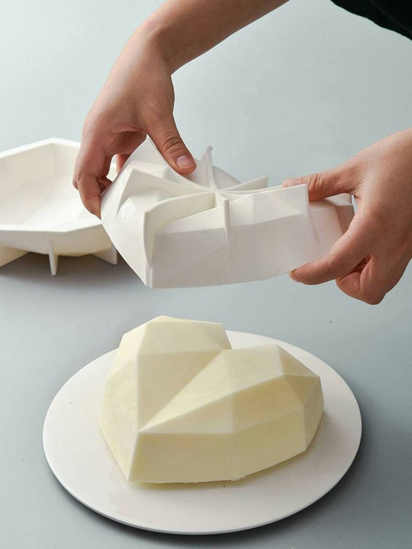 Molde de pastel en forma de corazón