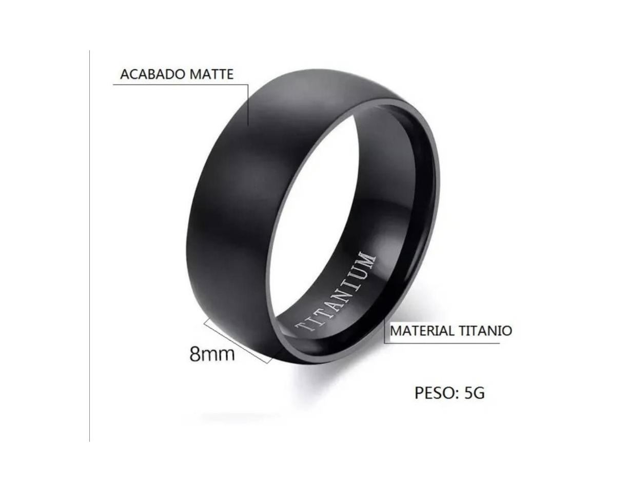 Anillo de acero inox