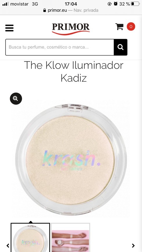 Productos The klow iluminador Kadiz 