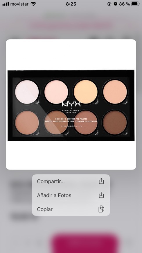 Productos NYX PROFESSIONAL MAKE UP
Highlight & Contour Pro Palette