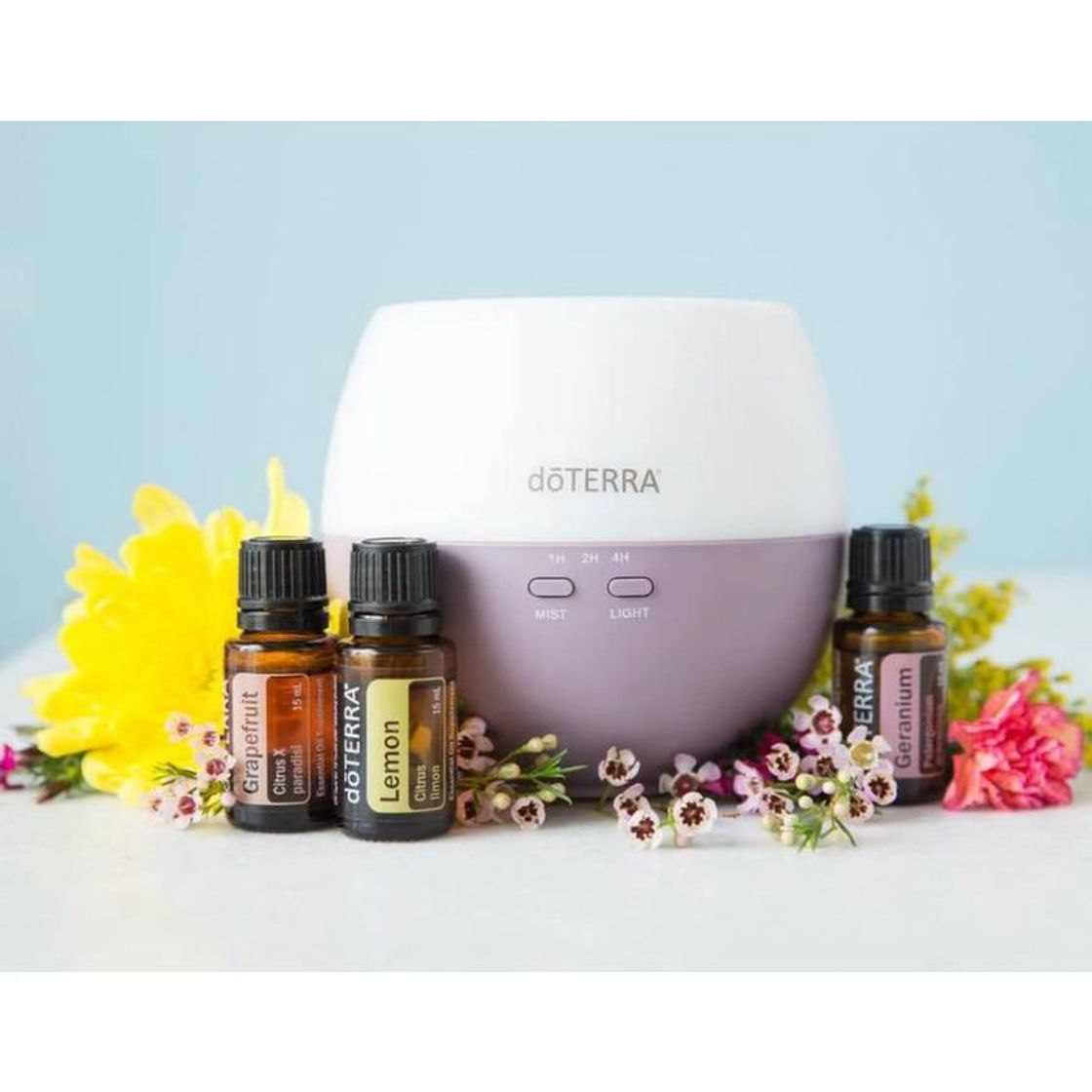 Social Difusor Pétalo | Petal Diffuser | Aceites esenciales dōTERRA