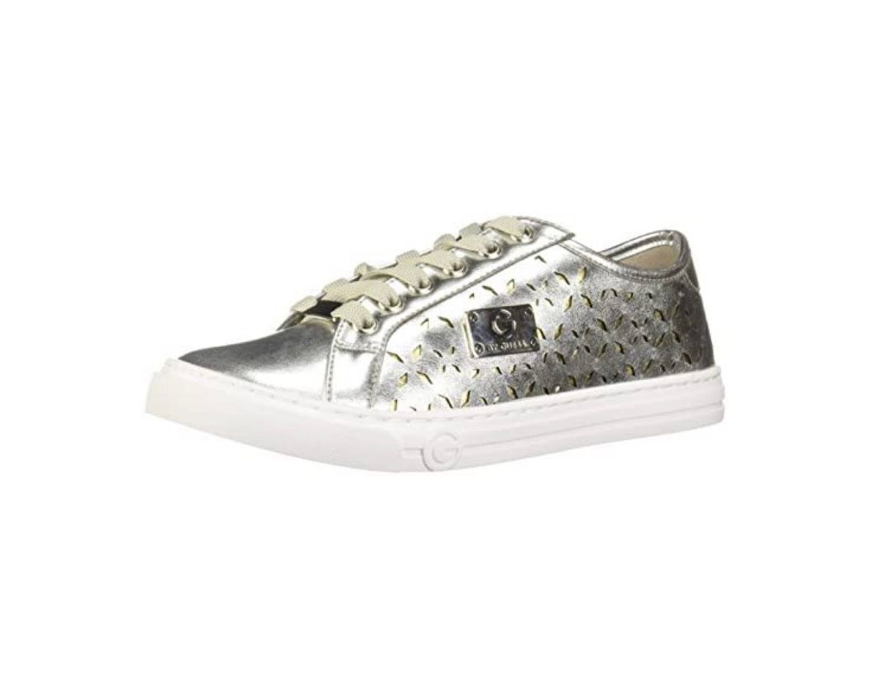 Fashion Tenis plateados Guess