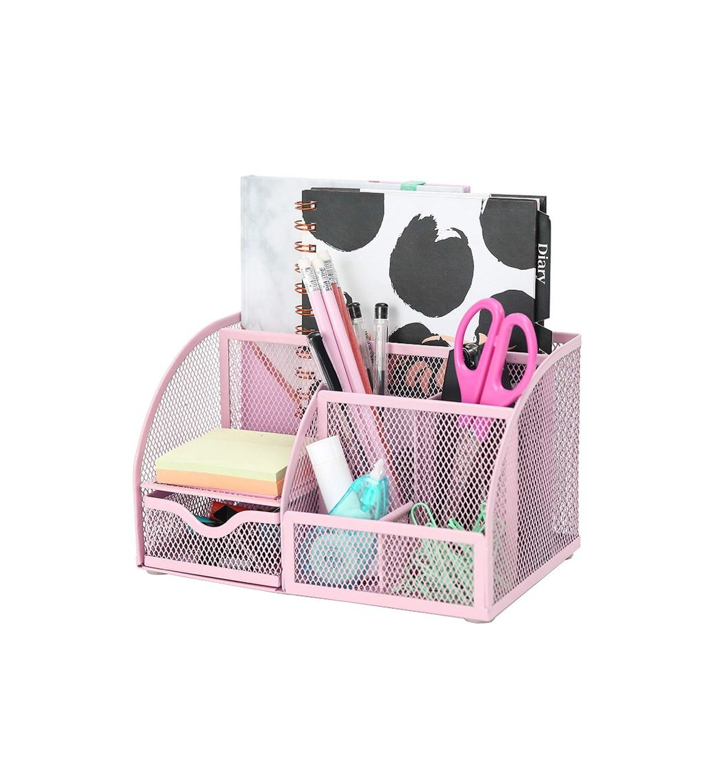 Producto Organizador escritorio color rosa 