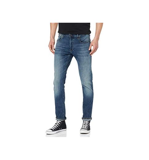 G-STAR RAW 3301 Slim Fit Jeans, Medium Aged 8968-2965, 30W