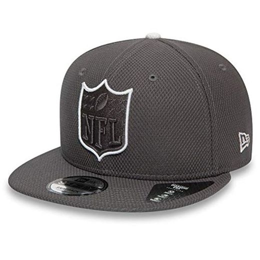 New Era NFL Shield Team Outline Graphite White Snapback Cap 9fifty 950 M L Basecap