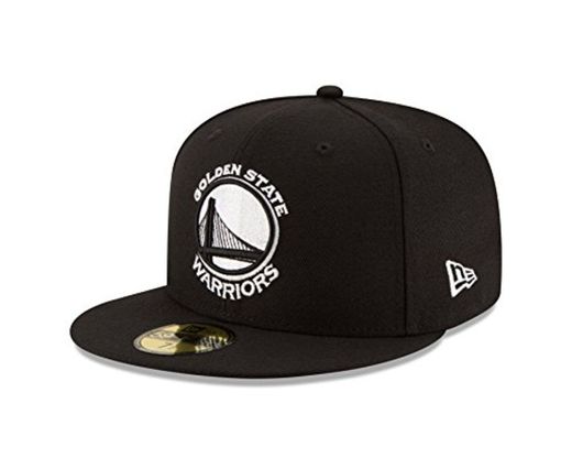 New Era Golden State Warriors NBA Black White 59fifty Fitted Cap Limited Edition