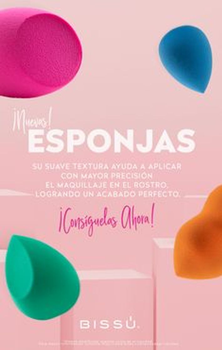 Fashion KIT DE ESPONJAS BEAUTY BLENDER - BISSÚ 