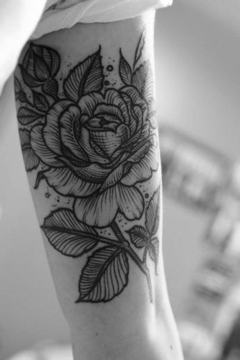 Tatuaje de flores