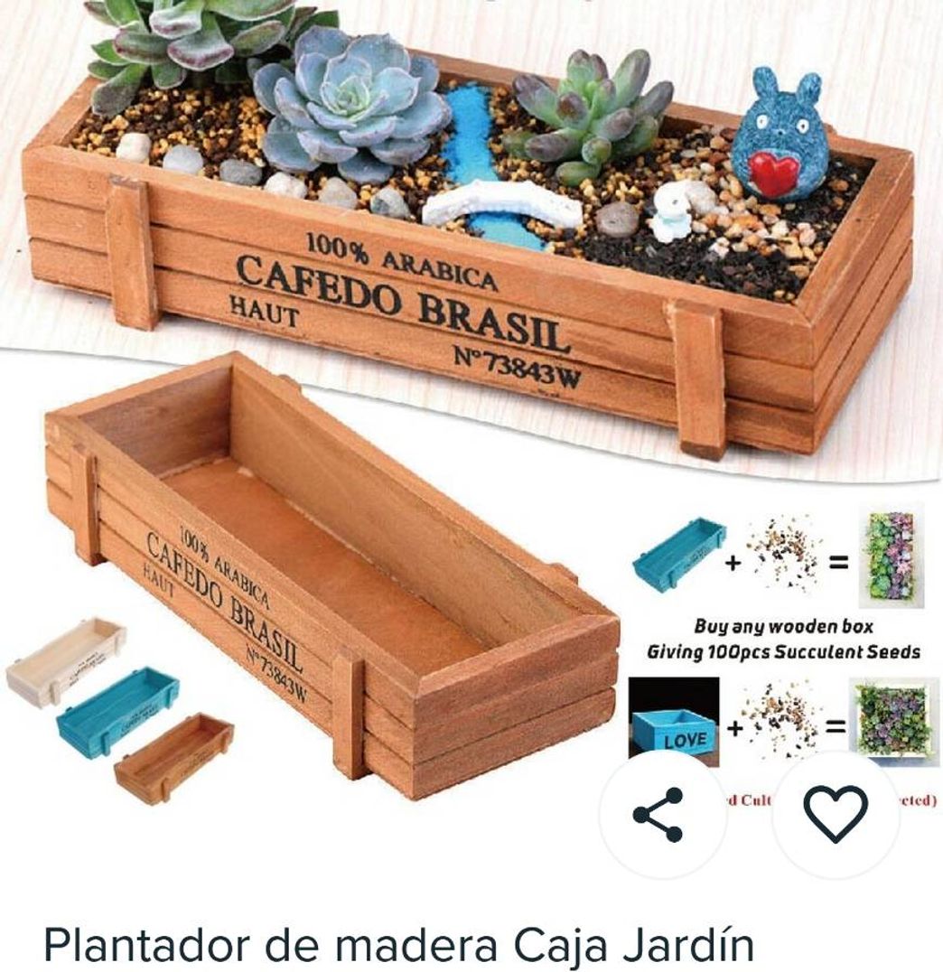 Fashion Plantador de madera caja jardín