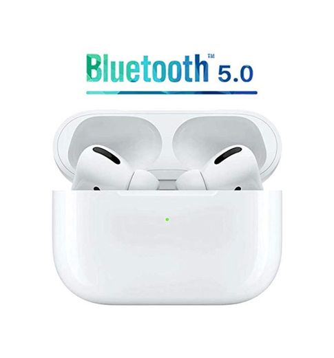 Auriculares inalámbricos Bluetooth 5.0, Auriculares Bluetooth,Micrófono Incorporado y Caja de Carga, Reducción