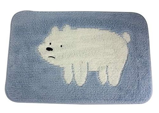 MINISO Alfombrilla de baño con diseño de Oso de Hielo