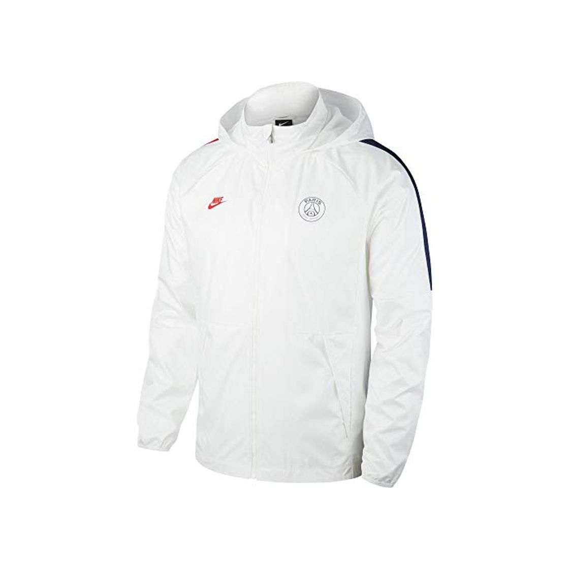 NIKE PSG M Nk Awf LTE Jkt Chaqueta de Deporte, Hombre, White/White/Midnight