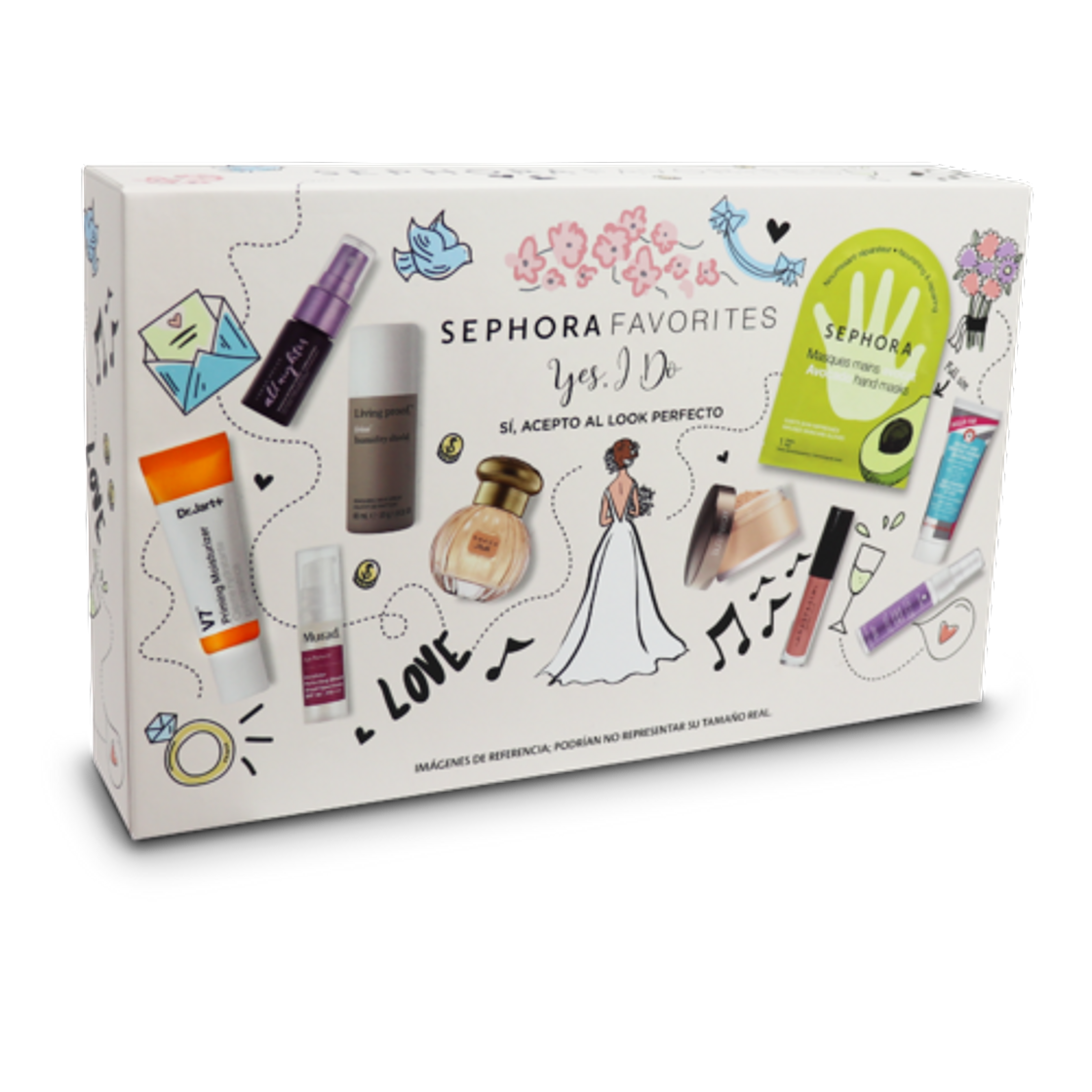 Moda Increíble set con los productos favoritos de Sephora