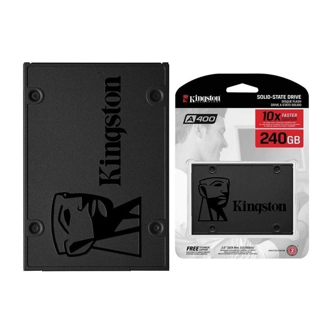 Electrónica Kingston SSD A400 - Disco duro sólido de 240 GB 