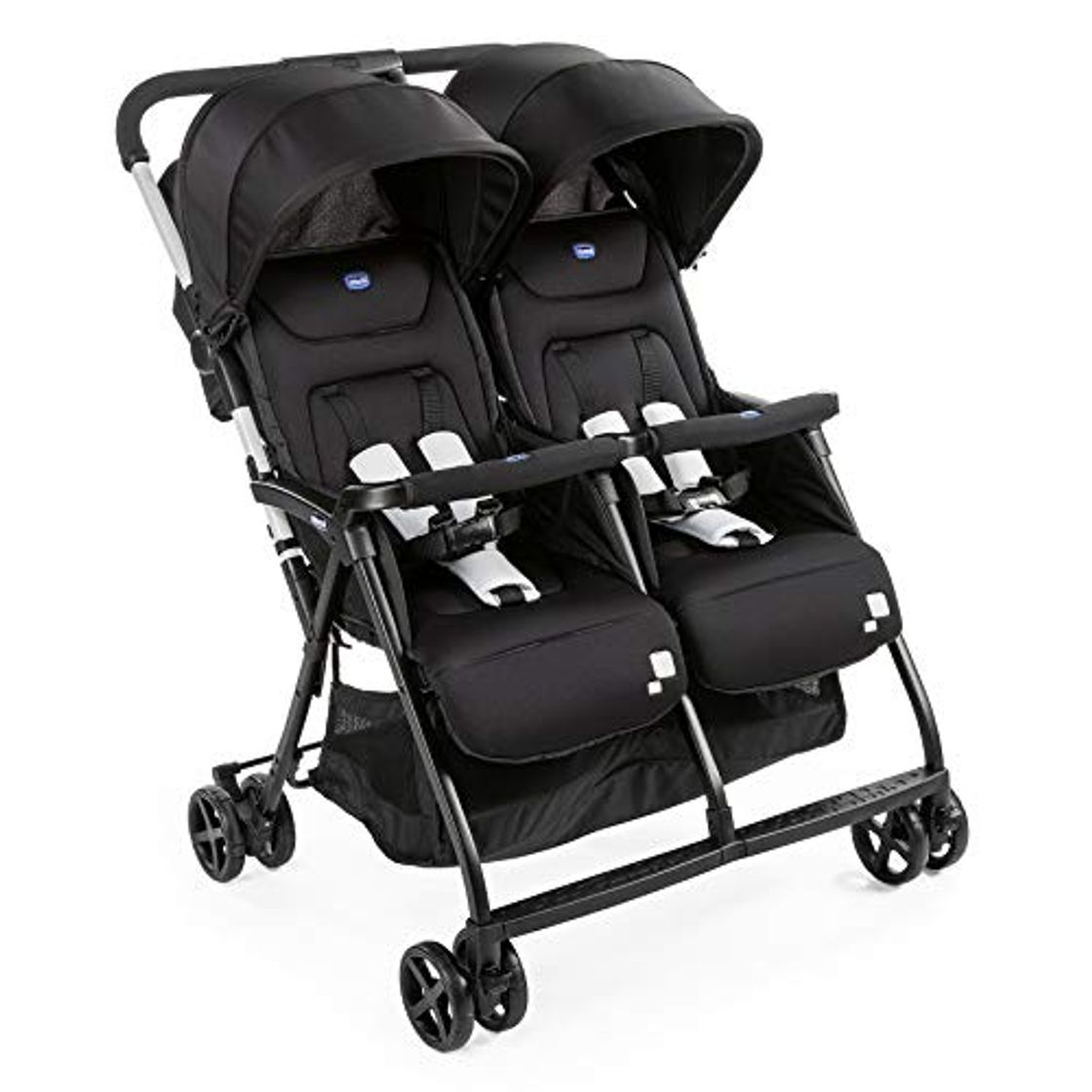 Social Chicco OHlala Twin - Silla de paseo gemelar, muy ligera y compacta,