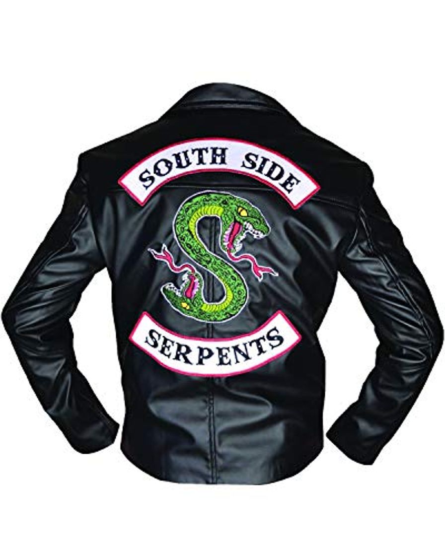 Moda Shop House Riverdale Southside Serpents Chamarra para Hombre en Piel sintética