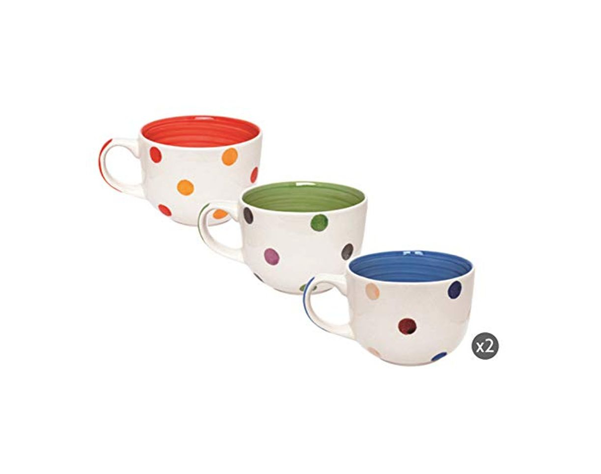 Producto Excelsa - Juego de 6 tazas Jumbo