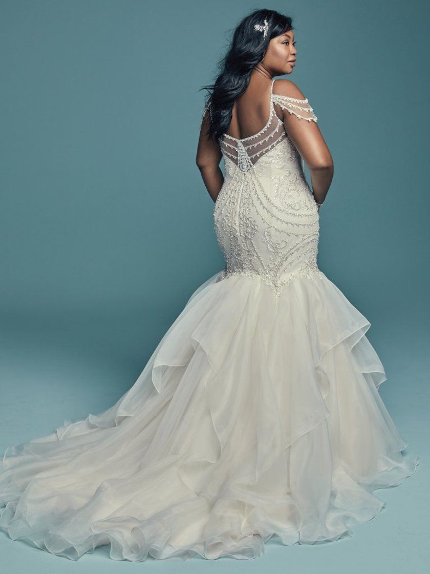 Moda Brinkley Lynette Wedding Dress Bridal Gown | Maggie Sottero