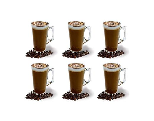 Tazas de café con leche de copa grande-385ml