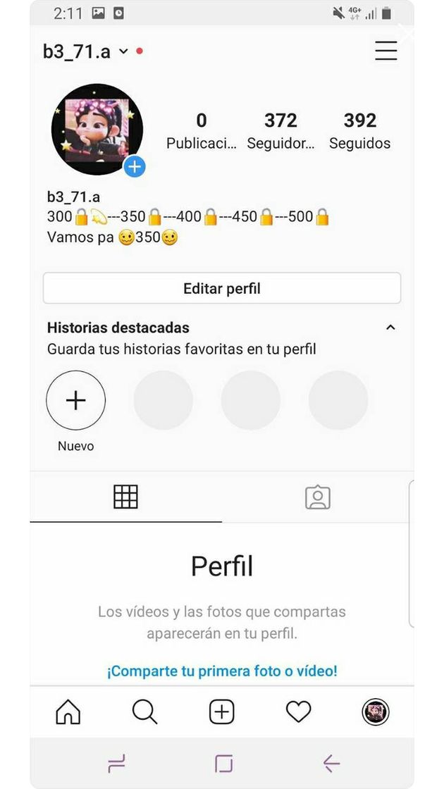 Moda Perfil de instagram