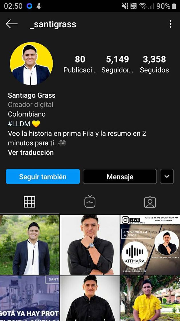 Fashion Perfil de instagram