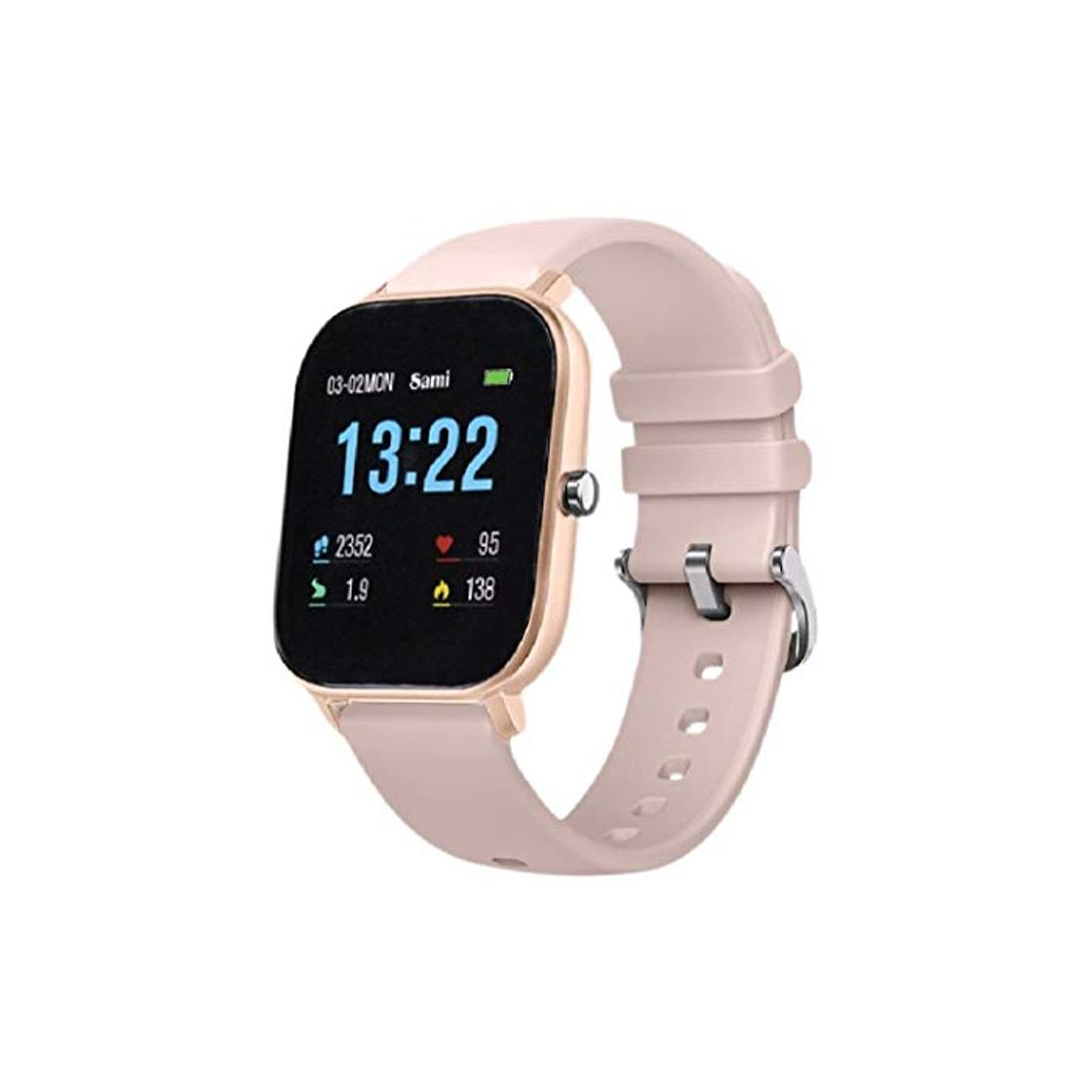 Product Sami - Evolution - Smartwatch, Smartband, Pulsera de Actividad Deportiva. Color Rosa.