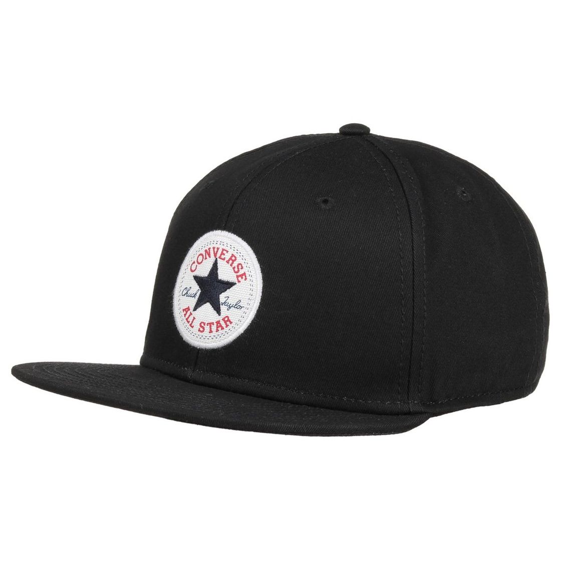 Product Converse Flat Peak Snapback Baseball Cap ~ Core White