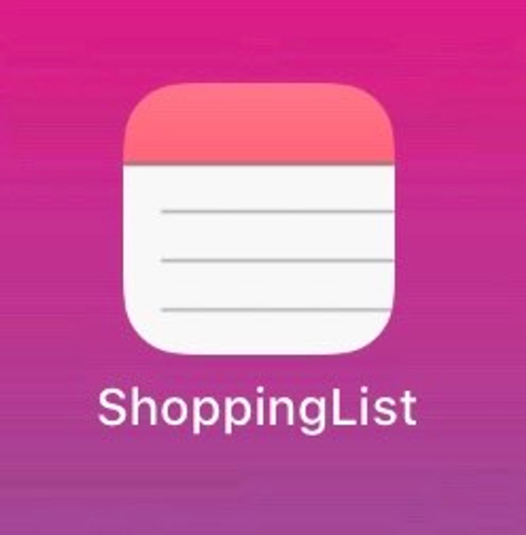 App Shoping list