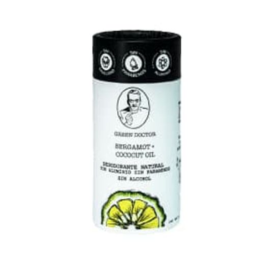 Green Doctor Desodorante Natural Con Aceite De Coco Y Bergamota