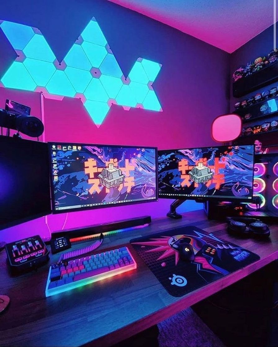 Fashion Awesome gaming room Setup 💕